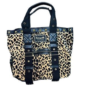 Betseyville By Betsey Johnson Animal Print Tote Shoulder Bag